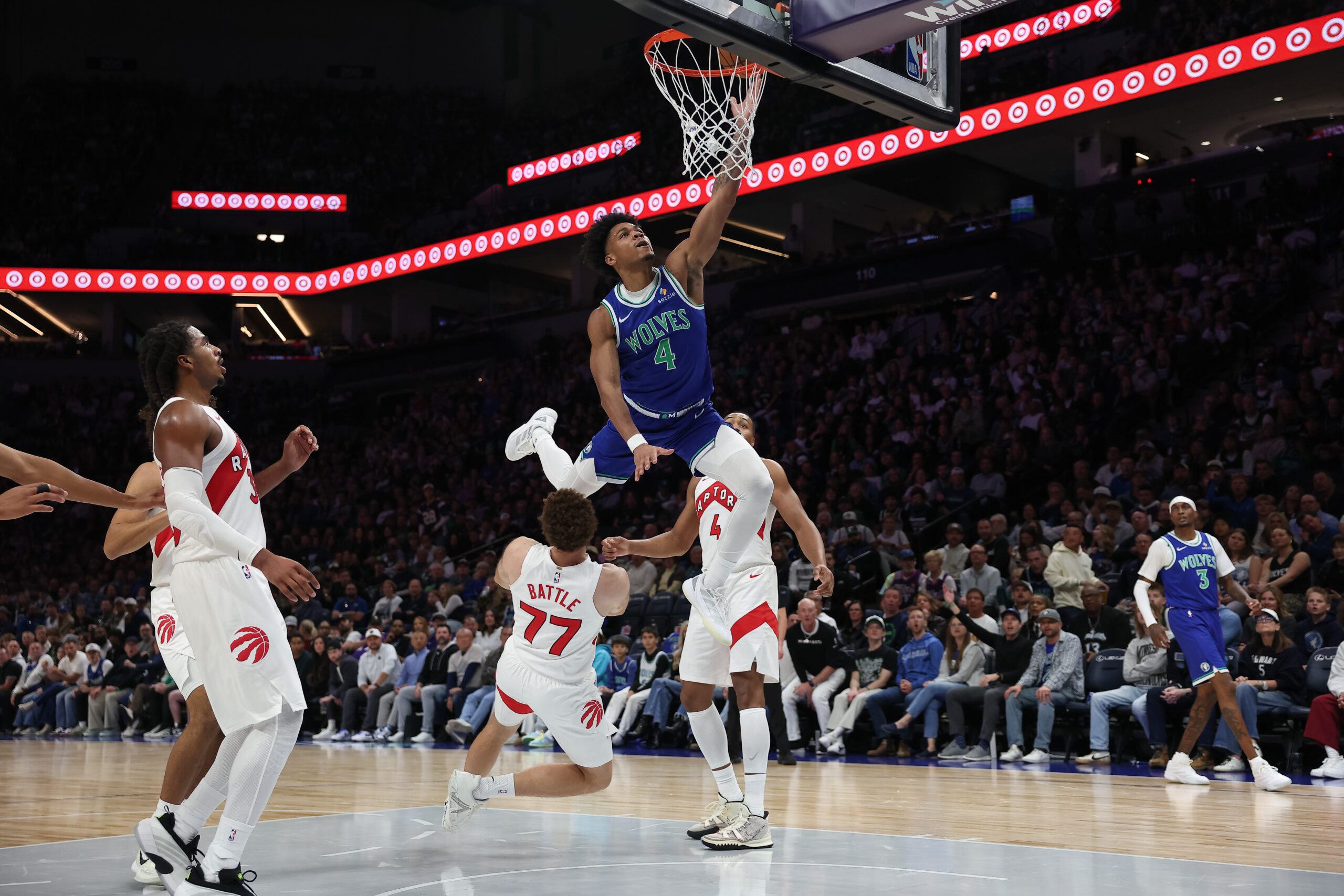 Timberwolves stay unbeaten with 117-94 win over Raptors in home opener — KSTP 5, Excelsior Sports news