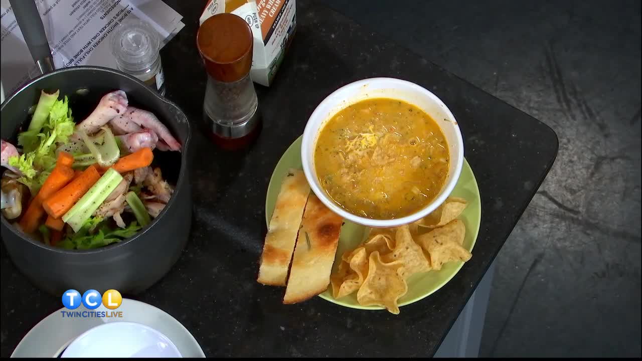 Rob’s Chicken Chili with Bone Broth — KSTP 5, Excelsior Business news