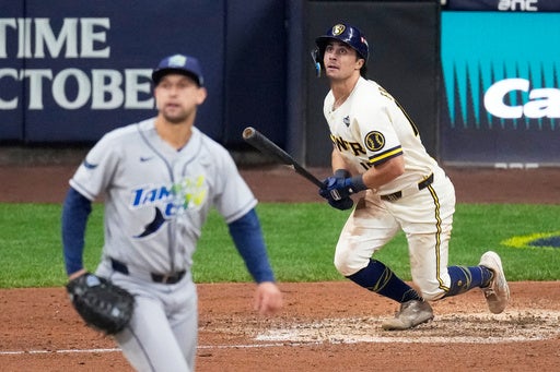 Frelick, Pratt lift Brewers to 5-4 comeback win over Rays and 2-0 World Series lead — KSTP 5, Excelsior Sports news