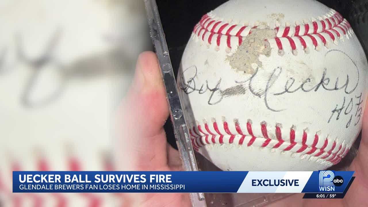 Cherished baseball signed by Bob Uecker survives Mississippi fire — WISN 12 Milwaukee, Excelsior Community news