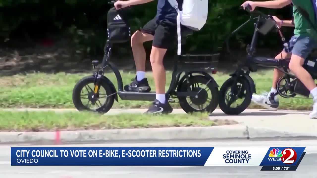 Oviedo city council to vote on micromobility rules to improve sidewalk safety — WESH 2 Orlando, Excelsior Government news