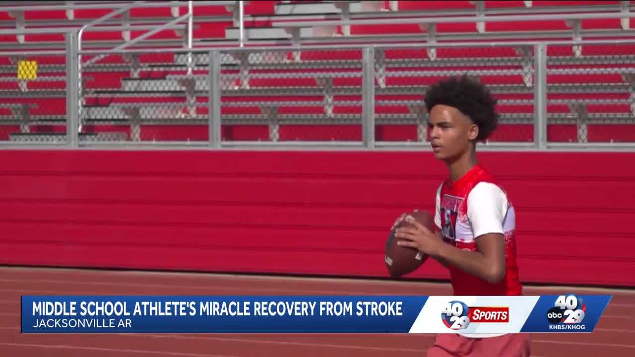 12-year-old football player recovering after spinal cord stroke — WESH 2 Orlando, Excelsior Sports news