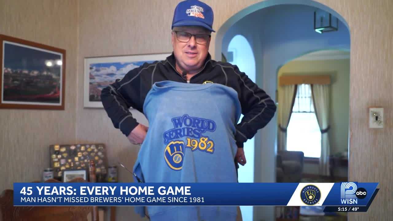 He hasn't missed a game since 1981, now he's hoping for a World Series win — WISN 12 Milwaukee, Excelsior Sports news