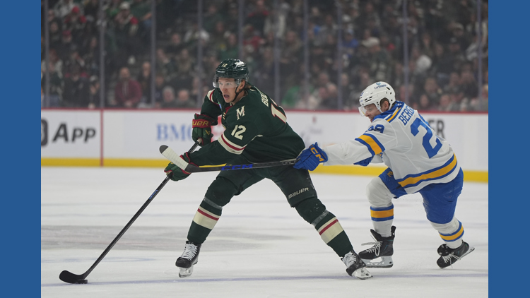 Matt Boldy has 5th career hat trick and Wild beat Blues 5-4 — KARE 11 Sports, Excelsior Sports news