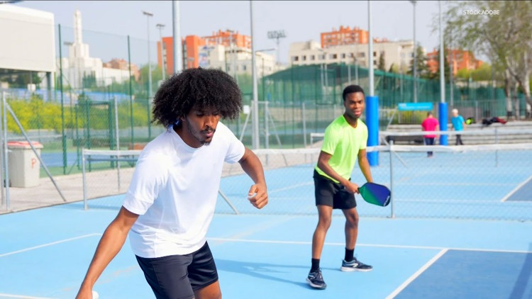 Smashing Stigma: Pickleball for men's mental health — KARE 11 Local, Excelsior Health news