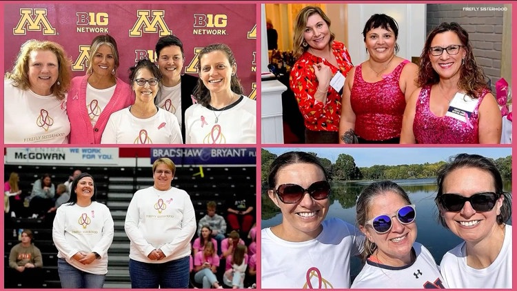 Firefly Sisterhood: Connecting breast cancer patients with mentors nationwide — KARE 11 Local, Excelsior Community news