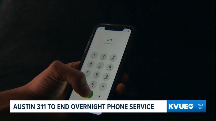 Austin 311 non-emergency call center to close overnight service starting Nov. 1 — KVUE (Austin), Excelsior Community news