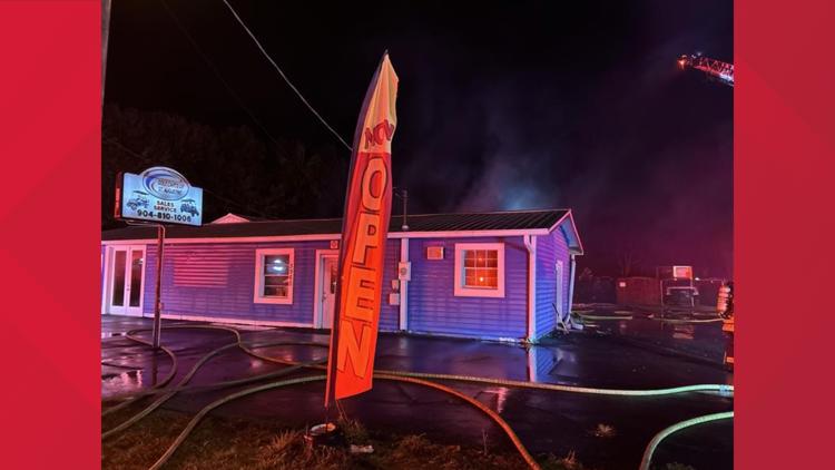 No injuries reported after large building fire at golf cart repair business off US-1 — First Coast News Local, Excelsior Business news